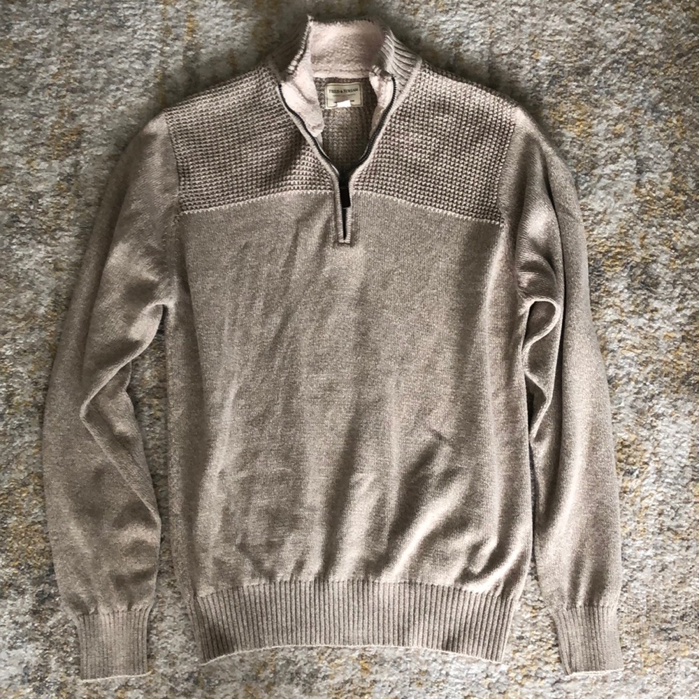 Field & Stream Men’s Quarter-zip Sweater